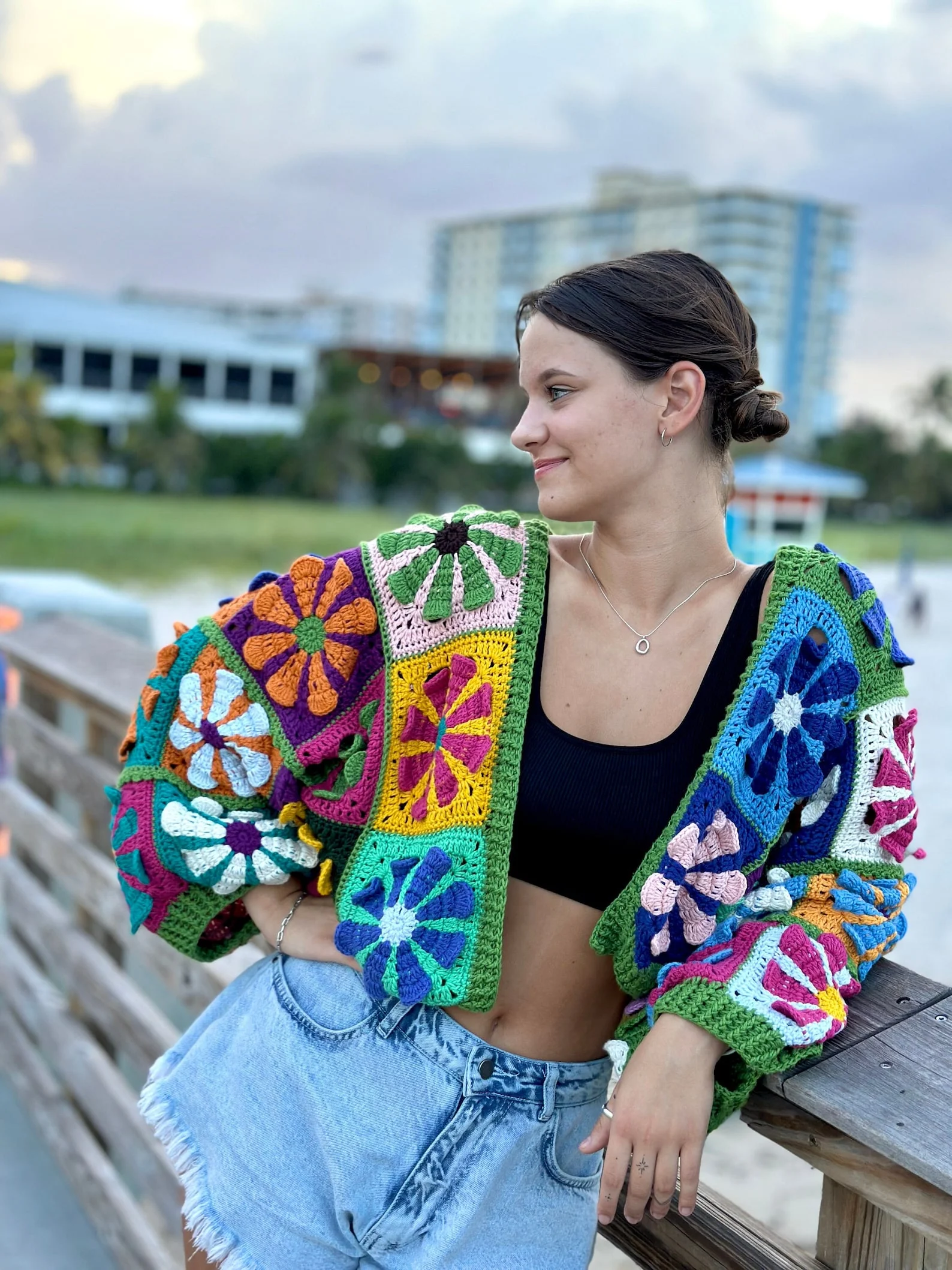 Crochet detail