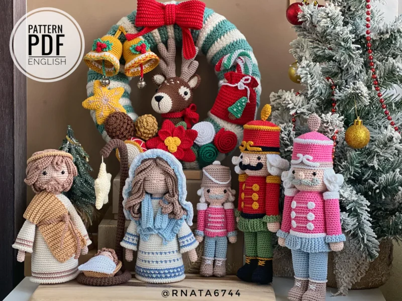 Crochet Christmas Nutcracker Pattern  (PDF Download) - Image 2