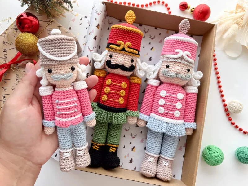 Crochet Christmas Nutcracker Pattern  (PDF Download) - Image 4