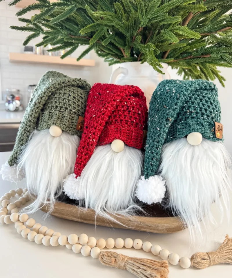 Rustic Farmhouse Holiday Gnome Crochet Pattern (PDF) - Image 3