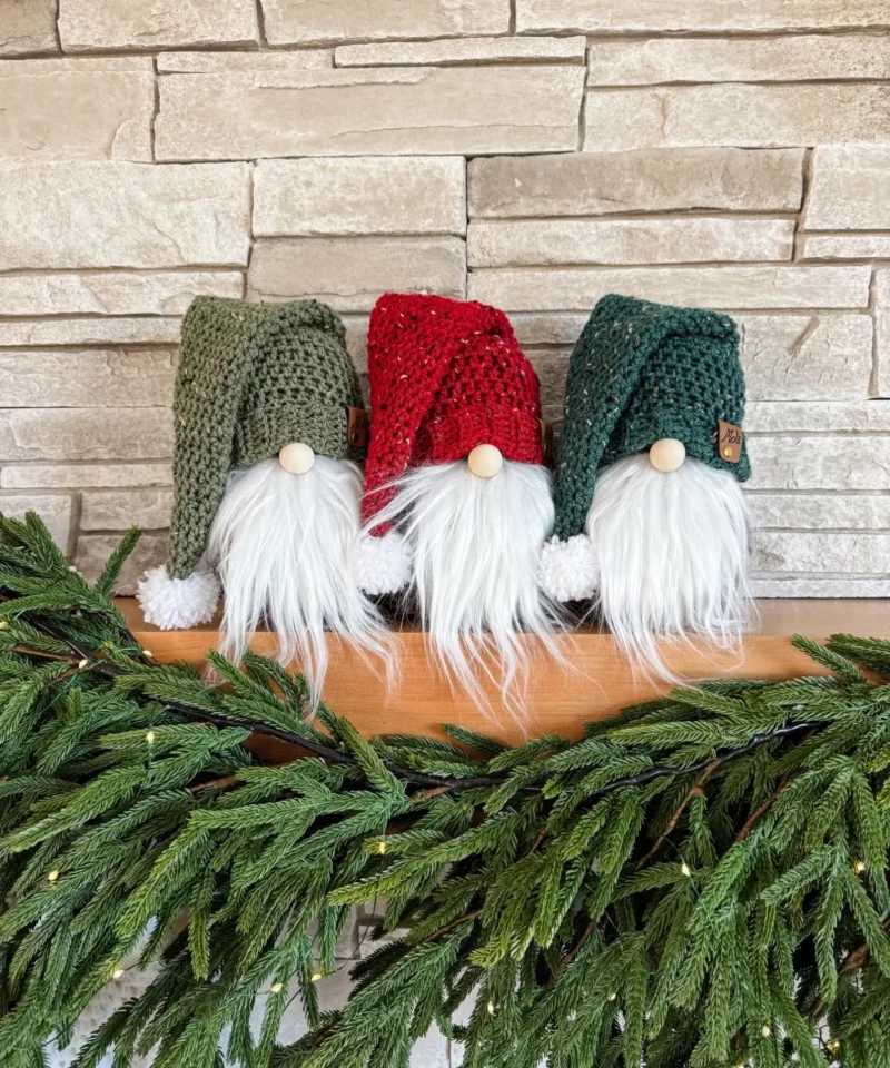 Rustic Farmhouse Holiday Gnome Crochet Pattern (PDF) - Image 2