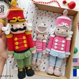 Crochet Christmas Nutcracker Pattern  (PDF Download)