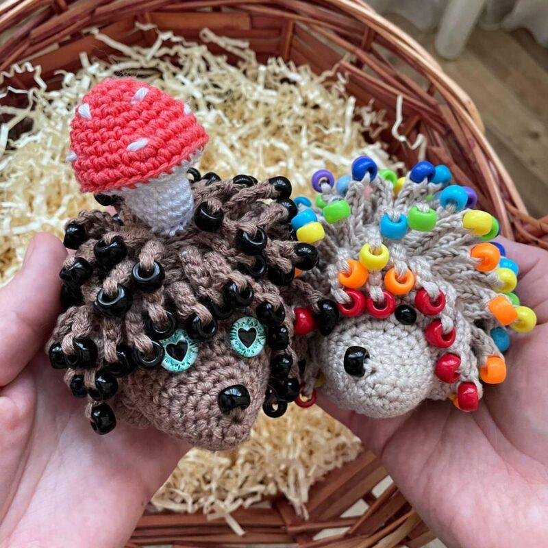 Crochet Hedgehog Sensory Toy Pattern  (PDF) - Image 8
