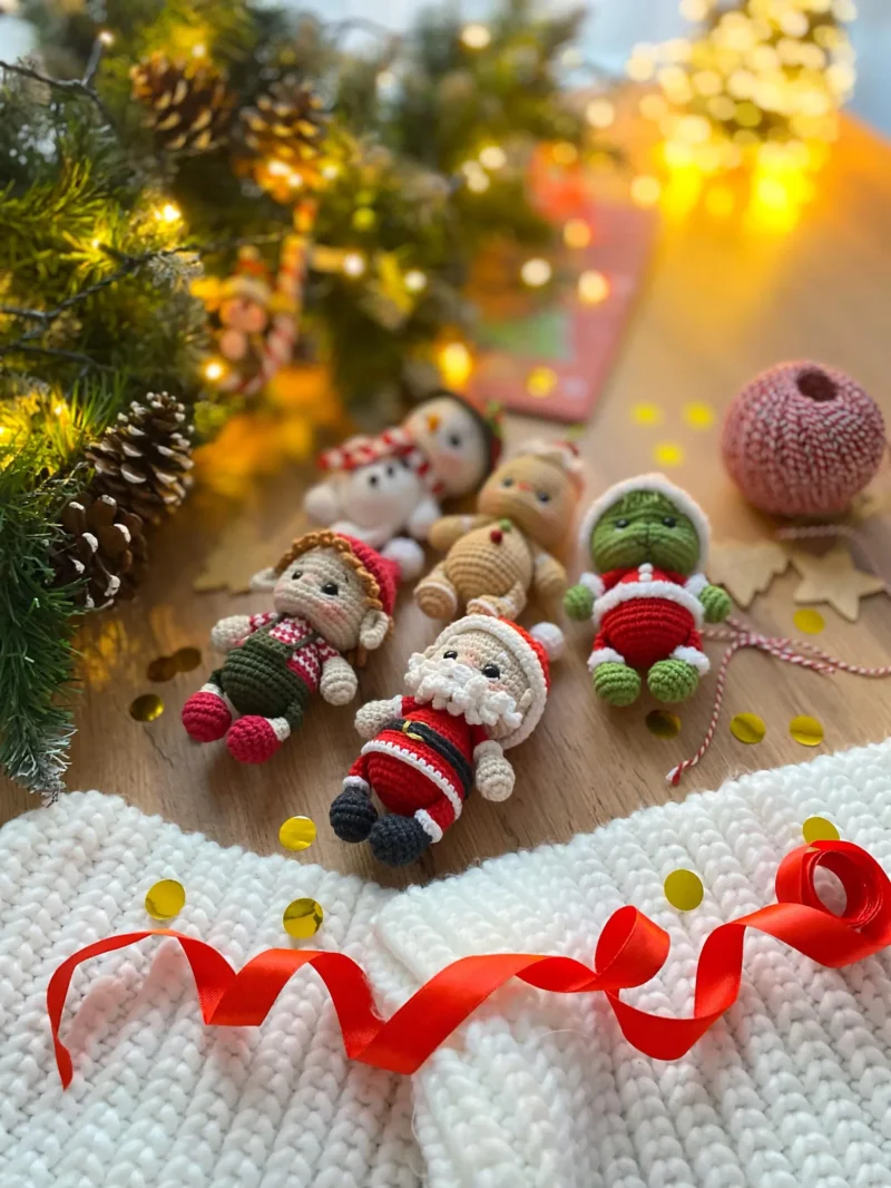 Crochet Christmas Toys Set 5-in-1 Pattern PDF (English) - Image 2