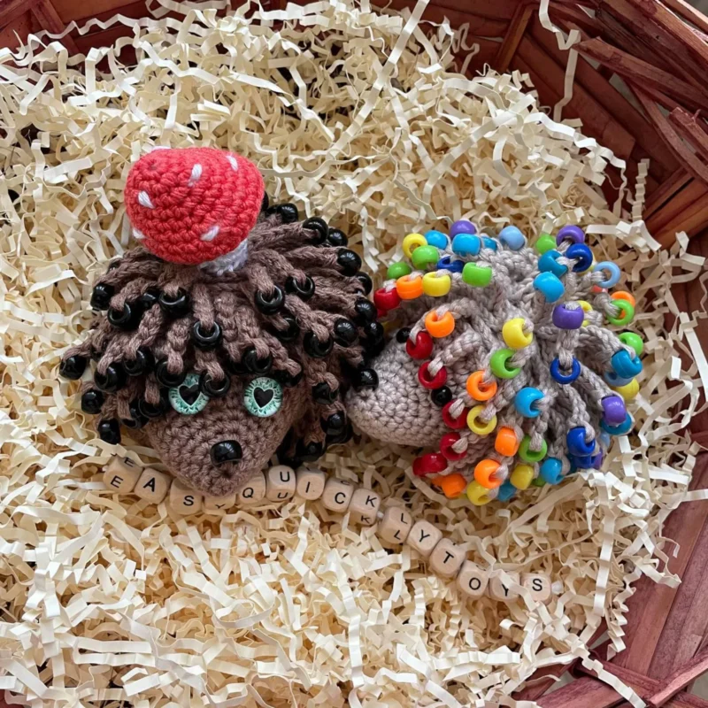 Crochet Hedgehog Sensory Toy Pattern  (PDF) - Image 7