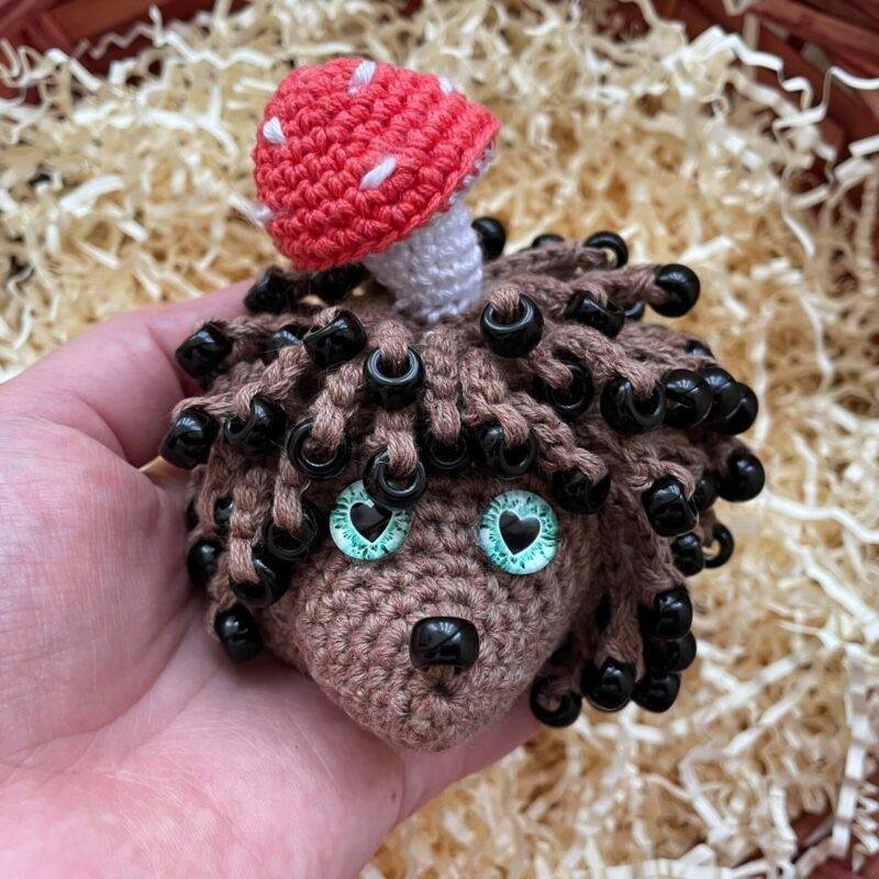 Crochet Hedgehog Sensory Toy Pattern  (PDF) - Image 4