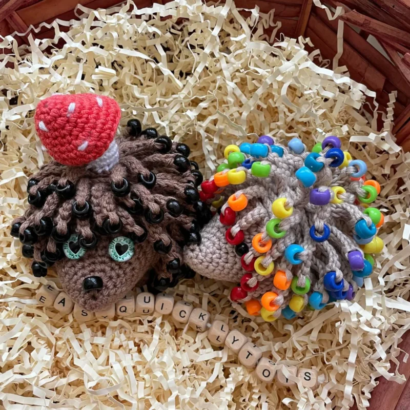 Crochet Hedgehog Sensory Toy Pattern  (PDF) - Image 3
