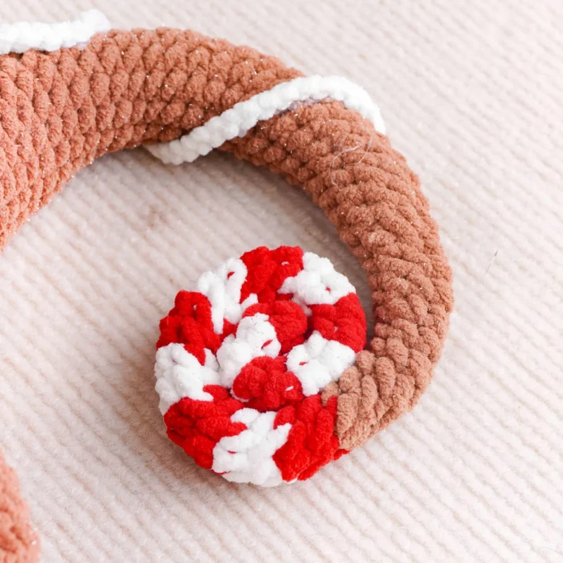 Gingerbread Dragon Crochet Pattern – Christmas Amigurumi Plushie (PDF Tutorial) - Image 5