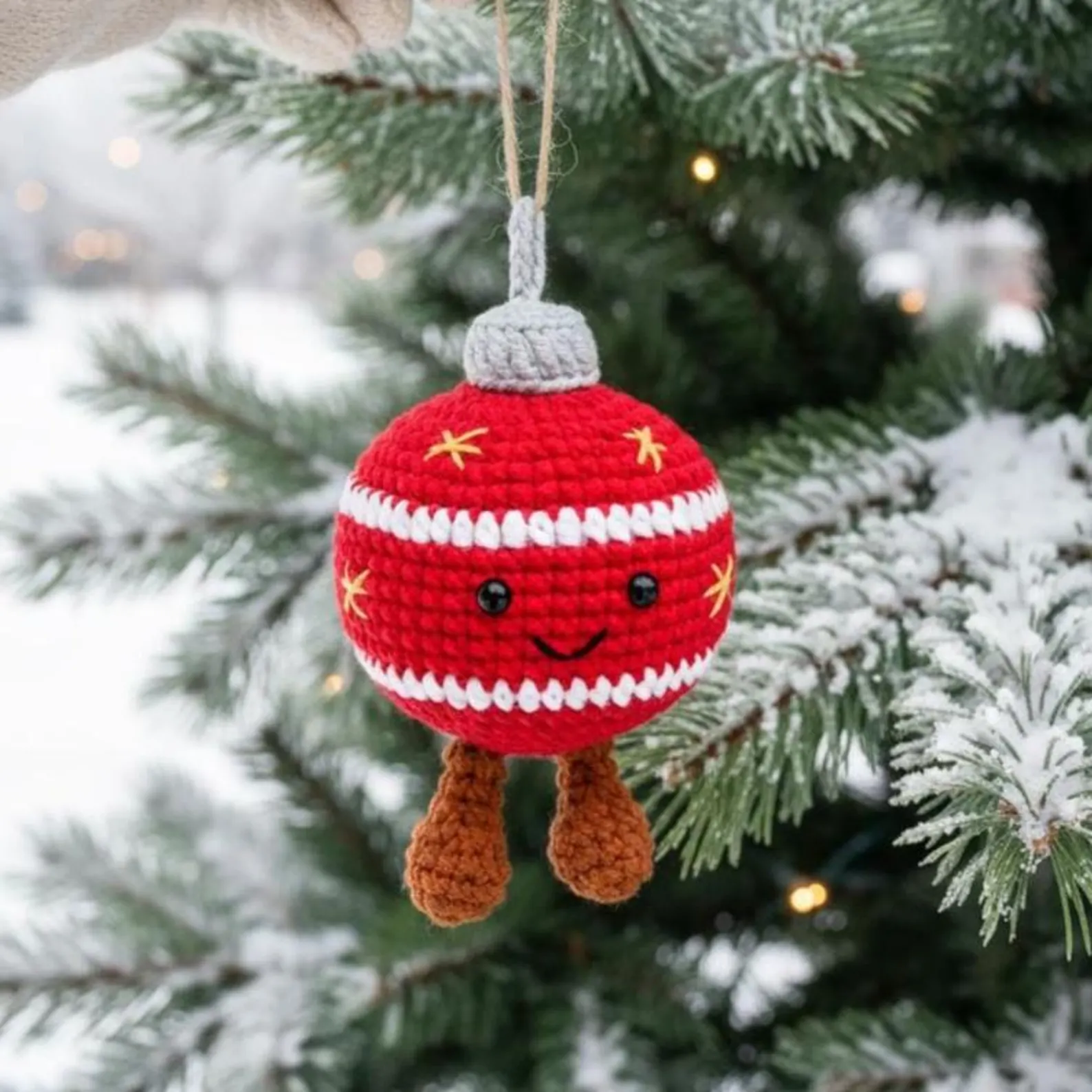 Jellycat Christmas Ball Crochet Pattern (PDF Download)