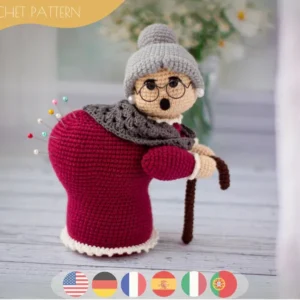 Granny Crochet Pattern  PDF Multilingual