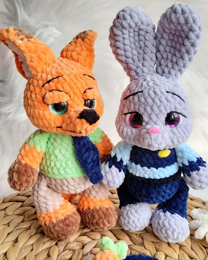 Zootopia 4-in-1 Crochet Pattern Bundle (PDF English) - Image 2